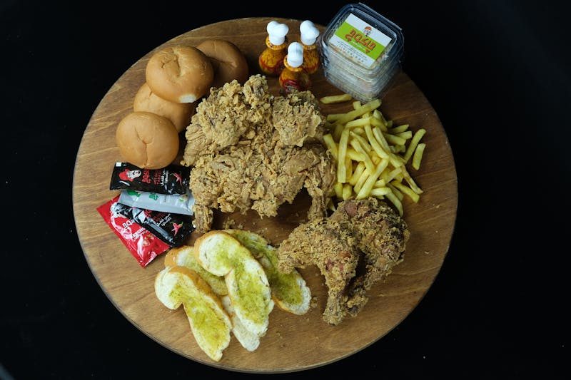 BBQ Bacon Sliders at Dave's hot chicken restaurant